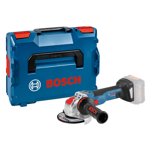 BOSCH Professional X-LOCK GWX 18V-10 SC kutna brusilica, solo alat u L-BOXX-u