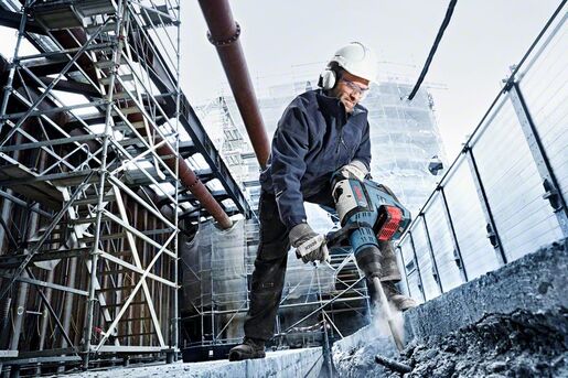 BOSCH Professional GBH 18V-45 C akumulatorski bušaći čekić sa sustavom SDS-MAX solo alat u kovčegu