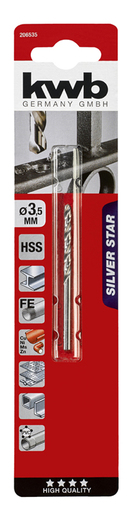 KWB SILVER STAR HSS svrdlo za metal 3,5mm