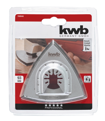 KWB Multi-tool trokutasti nastavak brusnih papira, 93mm