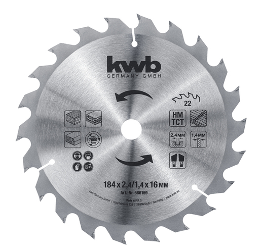 KWB List pile 184x16, 22z