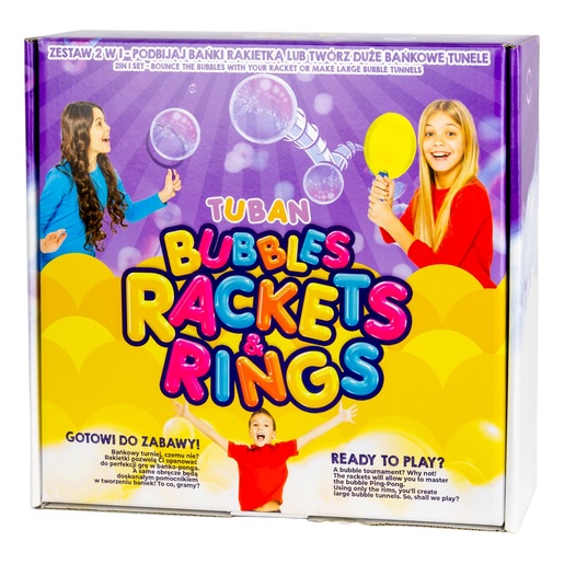 Tuban reketi i prstenovi za Hop Hop mjehuriće