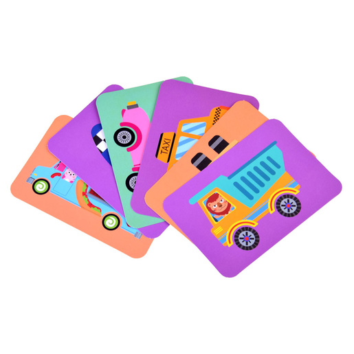 Magnetne puzzle - Vozila