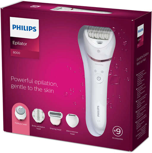 Philips epilator serije 8000 BRE740/10