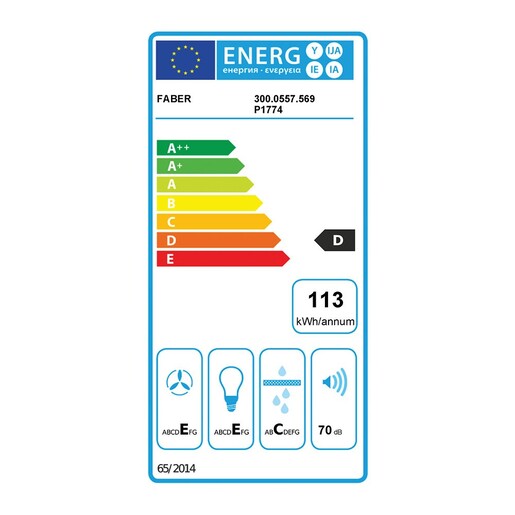 Faber napa 2740 PB SRM X A60