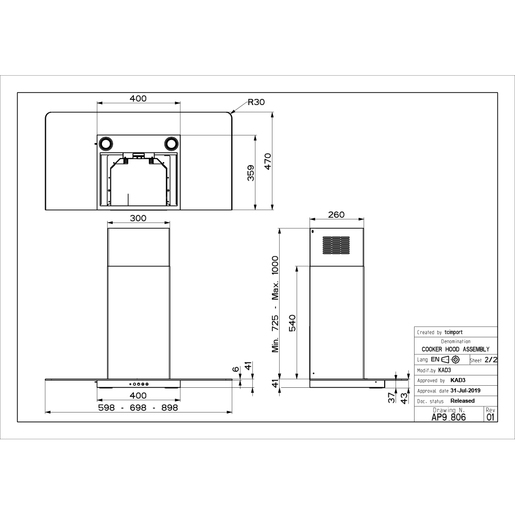Faber Nice LED SRM X/V NS A60