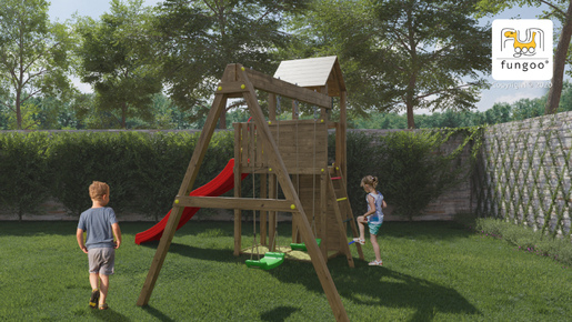 Fungoo drveno dječje igralište Set BOOMER 3