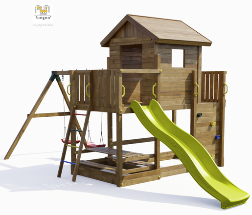 Fungoo drveno dječje igralište Set MARS