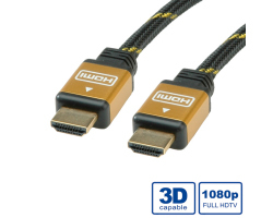 Roline GOLD HDMI kabel, M/M, 20m (pozlaćeni konektori)