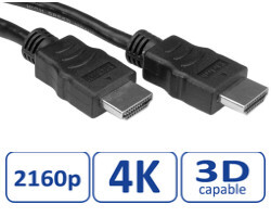 STANDARD HDMI kabel sa mrežom, HDMI - HDMI, M/M, v1.4, 3.0m