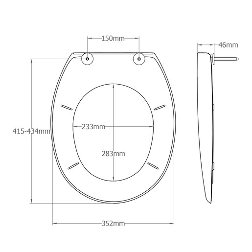 BEMIS Prato 2212PP000 WC sjedalo