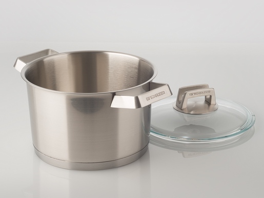 Mehrzer duboki lonac s poklopcem PREMIUM INOX 18/10 - 20 cm