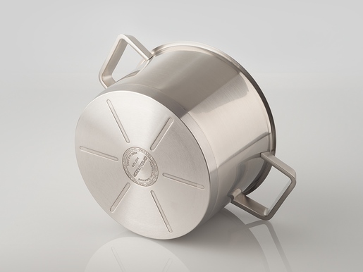 Mehrzer duboki lonac s poklopcem PREMIUM INOX 18/10 - 20 cm