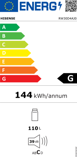 Hisense hladnjak za vino RW30D4AJ0