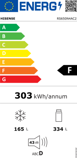 Hisense hladnjak RS650N4AC2
