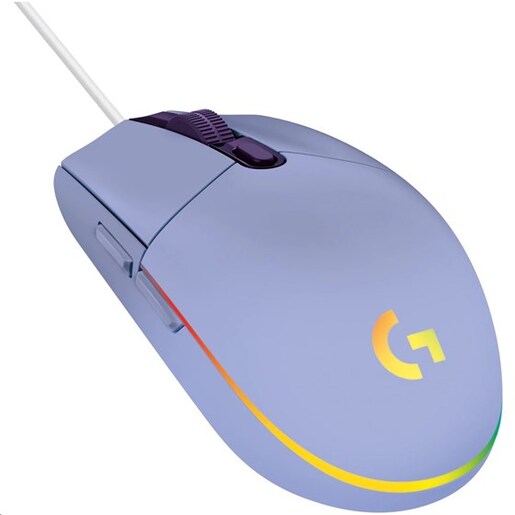 Logitech Gaming G102 Lightsync, optički miš, 8000dpi, lilac, USB (910-005854)