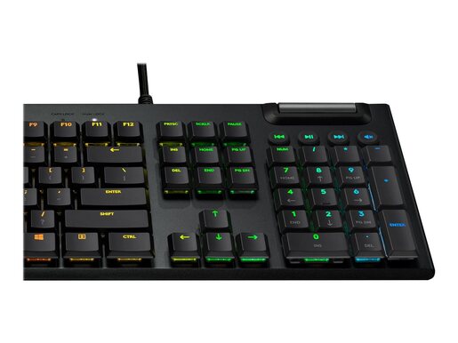 Logitech Gaming G815 Linear, RGB, mehanička tipkovnica, GL Linear Switch, crna (920-009008)