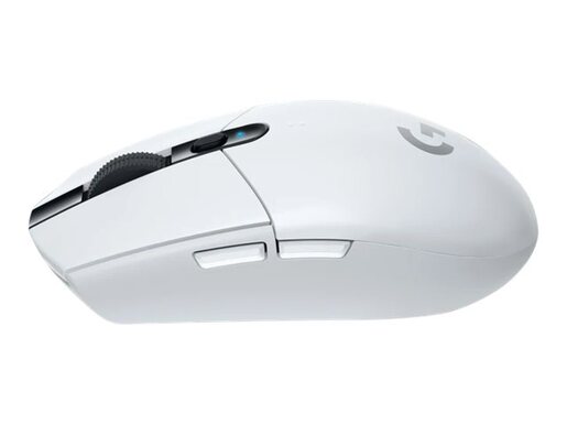 Logitech Gaming G305 Lightspeed, bežični, optički miš, 12000dpi, bijeli, USB (910-005291)