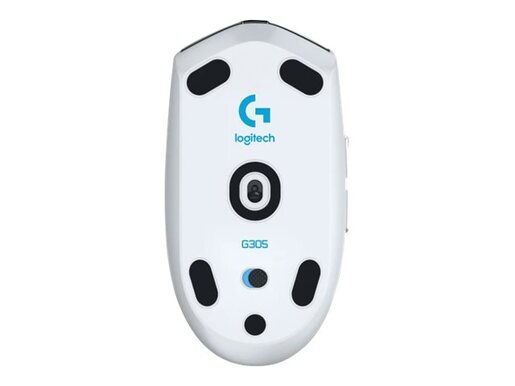 Logitech Gaming G305 Lightspeed, bežični, optički miš, 12000dpi, bijeli, USB (910-005291)