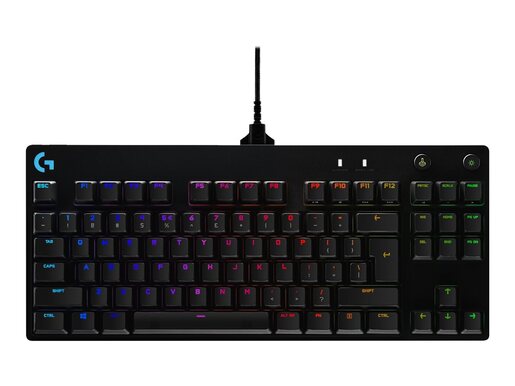 Logitech G Pro TKL, mehanička tipkovnica, RGB, crna, USB (920-009392)