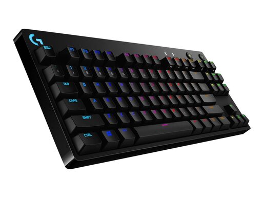 Logitech G Pro TKL, mehanička tipkovnica, RGB, crna, USB (920-009392)