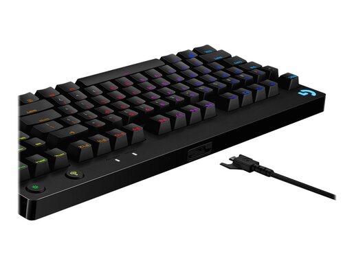 Logitech G Pro TKL, mehanička tipkovnica, RGB, crna, USB (920-009392)