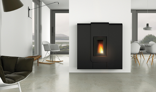 Alfa peć na pelete CFA XILA AIR ECO DESIGN crna