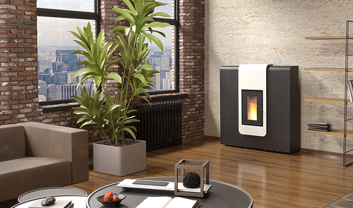 Alfa peć na pelete CFH XILA IDRO ECO DESIGN bijela