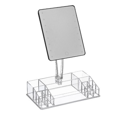 FIVE ogledalo na stalku, 28.2x16.4x38 cm polipropilen, prozirno