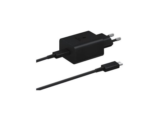 Samsung 45W brzi kućni punjač + USB Type-C kabel, crni