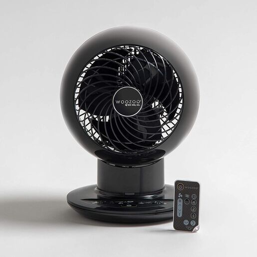 WOOZOO Ohyama stolni ventilator na daljinski PCF-SC15T, crni