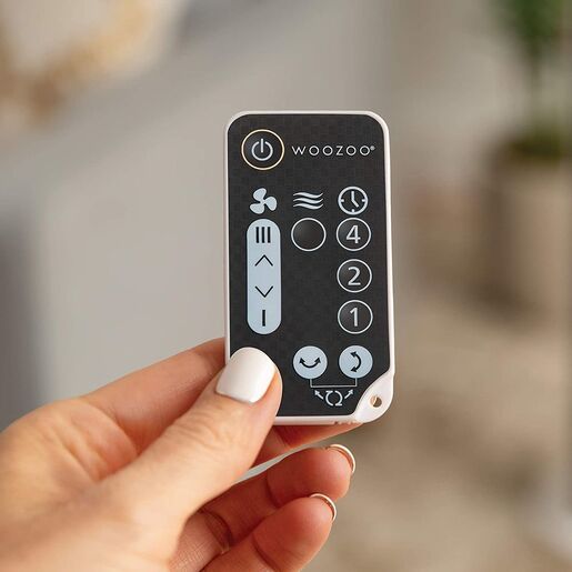 WOOZOO Ohyama stolni ventilator na daljinski PCF-SC15T, crni