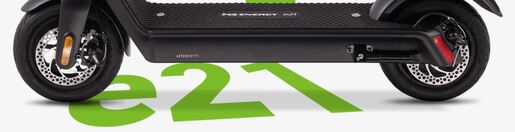 MS ENERGY električni romobil e21, crni