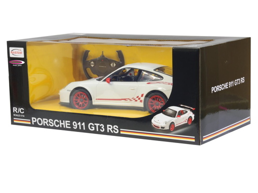 Jamara auto na daljinsko upravljanje Porsche GT3 RS, bijeli 1:14