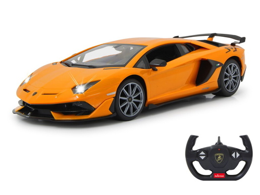 Jamara auto na daljinsko upravljanje Lamborghini Aventador SVJ, narančasti 1:14