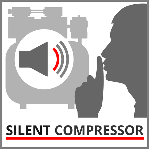 EINHELL tihi kompresor TE-AC 6 Silent