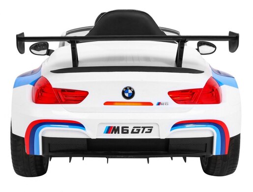 Licencirani auto na akumulator BMW M6 GT3 – bijeli