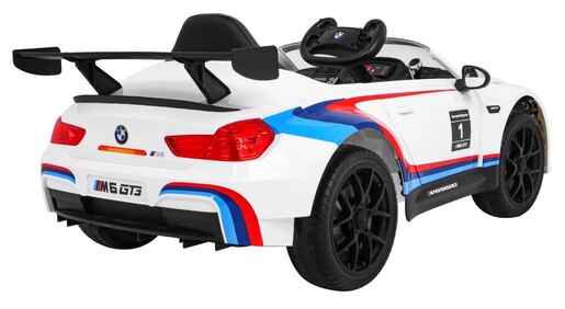 Licencirani auto na akumulator BMW M6 GT3 – bijeli