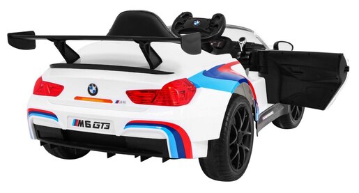 Licencirani auto na akumulator BMW M6 GT3 – bijeli