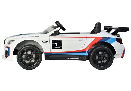 Licencirani auto na akumulator BMW M6 GT3 – bijeli