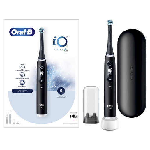 Oral-B električna četkica iO6 BLACK ONYX