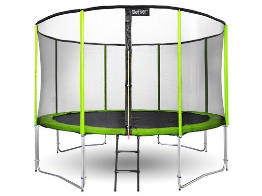 Trampolin SKYFLYER 304 cm - zeleni