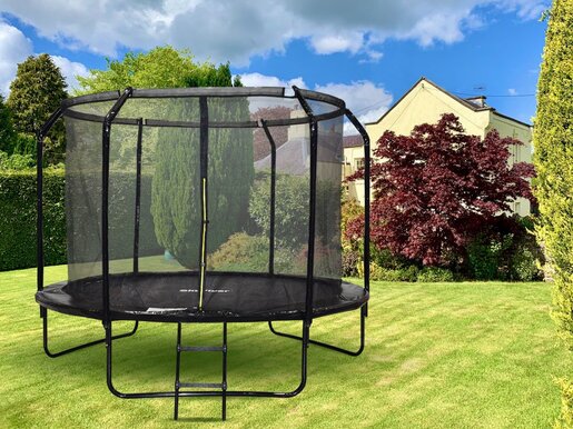Trampolin SKYFLYER 304 cm - crni