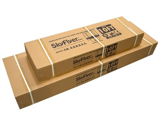 Trampolin SKYFLYER 304 cm - crni