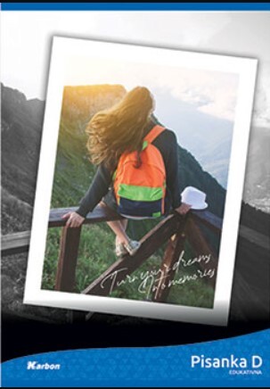 Pisanka D KARBON MIX, B5 linije, 48 listova, meki uvez