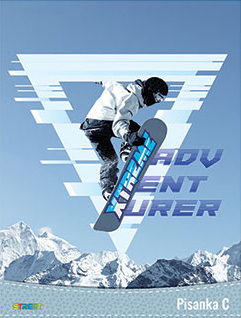 Pisanka C  STREET GOLD MIX, B5 linije, 16 listova, meki uvez