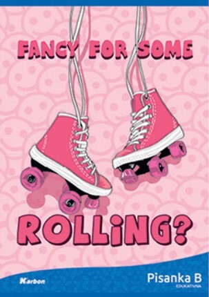 Pisanka B KARBON MIX, B5 linije, 16 listova, meki uvez