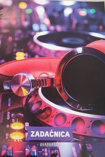 Zadaćnica D STREET MIX, A4 kvadratići, 12 listova, meki uvez