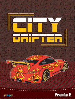 Pisanka B  STREET GOLD MIX, B5 linije, 16 listova, meki uvez