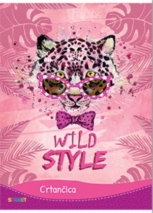 Crtančica STREET MIX, B5 linije, 16 listova, meki uvez